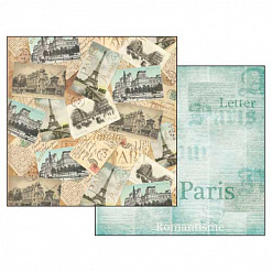 Бумага "Французские открытки" (Stamperia)