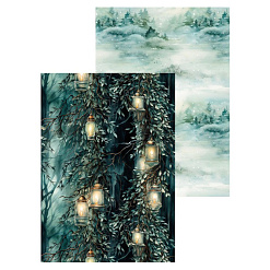 Набор бумаги А4 "Магия зимы", 7 листов (CraftStory)