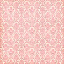 Бумага "Дамаск розовый" (MonaDesign)