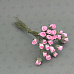 Букетик мини-роз с закрытым бутоном "Детский розовый", 25 шт (Impresse)