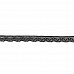 Лента кружевная черная, ширина 1,5 см, длина 80 см