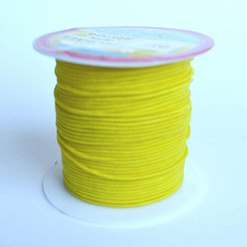 Шнур-резинка "Желтый", толщина 1 мм, длина 5 м (АртУзор)