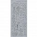 Контурные наклейки "Празднование", лист 10x24,5 см, цвет серебро (JEJE)