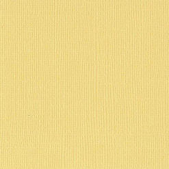 Кардсток Bazzill Basics 30,5х30,5 см однотонный с текстурой холста, цвет солнечный