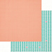 Набор бумаги 30х30 см с наклейками "Little one", 12 листов (Kaiser)