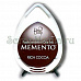 Подушечка чернильная водорастворимая "капля" Memento, размер 32х50мм, цвет какао