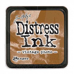 Штемпельная подушечка мини Distress Ink "Vintage Photo" (Ranger)