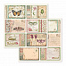 Набор бумаги 30х30 см "Spring Botanic", 10 листов (Stamperia)