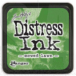 Штемпельная подушечка мини Distress Ink "Mowed Lawn" (Ranger)