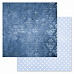 Набор бумаги 20х20 см "Фономикс. Голубой", 12 листов (ScrapMania)