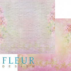 Бумага "Мой сад. Кирпичная стена" (Fleur-design)