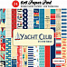 Набор бумаги 15х15 см "Yacht club", 24 листа (Carta Bella)