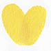 Подушечка чернильная пигментная "капля" Brilliance, размер 32х50мм, цвет солнечный желтый