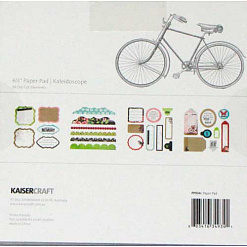 Набор бумаги 16,5х16,5 см "Kaleidoscope. В погоне за счастьем", 40 листов (Kaiser)