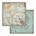 Набор бумаги 30х30 см "Voyages Fantastiques", 10 листов (Stamperia)