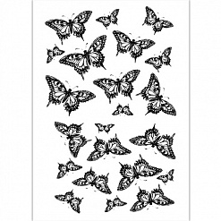 Пленка-оверлей А4 "Бабочки" (Фабрика Декору)