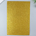 Лист фоамирана с глиттером 20х30 см "Золото", толщина 2 мм (Magic Hobby)