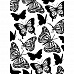 Папка для тиснения А6 "Текстура. Бабочки" (Darice)