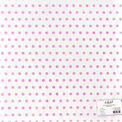 Лист веллума 30х30 см "Розовый горошек" (Polkadot)