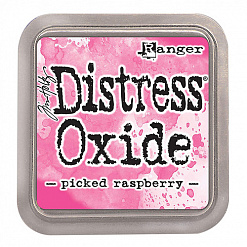 Штемпельная подушечка Distress Oxide "Picked raspberry" (Ranger)