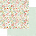 Набор бумаги 30х30 см с наклейками "Mistletoe", 12 листов (Kaiser)