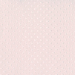 Кардсток Bazzill Basics 30,5х30,5 см однотонный с текстурой светлых точек, цвет нежно-розовый