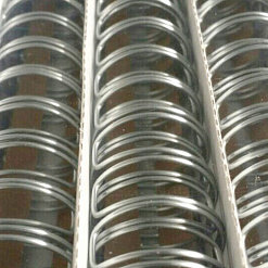 Набор пружин для брошюровщика, цвет серебряный, диаметр 2,54 см, 6 шт (Zutter)