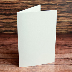 Заготовка для открытки 10х15 см из дизайнерской бумаги Sirio Pearl Oyster Shell