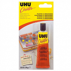 Клей для пластика UHU "Creativ Plastik & Miniaturen", 33 мл (UHU)