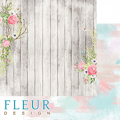 Бумага "Дыхание весны. Палисадник" (Fleur-design)