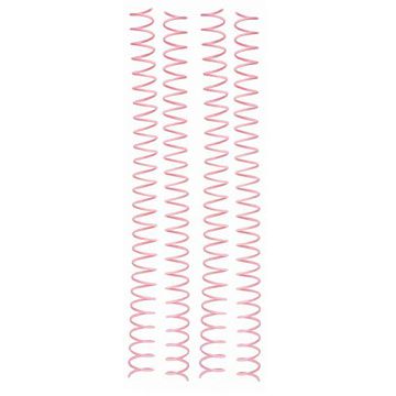 Набор пружин для брошюровщика, цвет розовый диаметр 1,6 см, 4 шт (We R Memory Keepers)