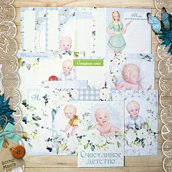 Набор карточек "Шалунишка", 16 шт (ScrapMania) Набор карточек "Шалунишка", 16 шт (ScrapMania)